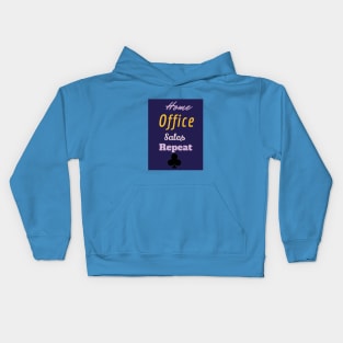 Home sales office repeat Kids Hoodie